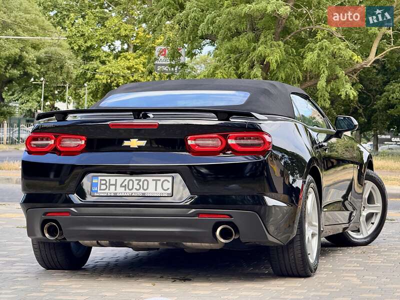 Кабриолет Chevrolet Camaro 2019 в Одессе фото 27 Кабриолет Chevrolet Camaro 2019 в Одессе