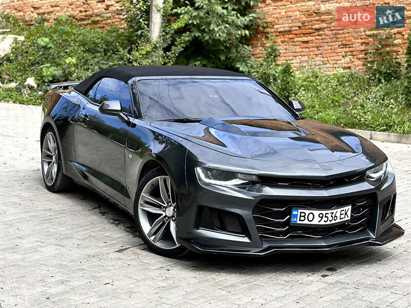 Кабріолет Chevrolet Camaro 2018 в Тернополі
