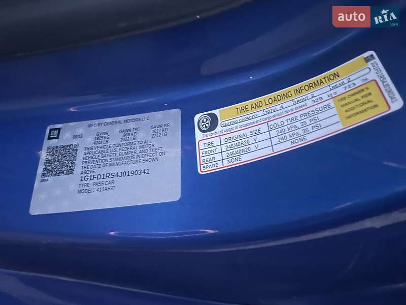 Купе Chevrolet Camaro 2018 в Трускавце