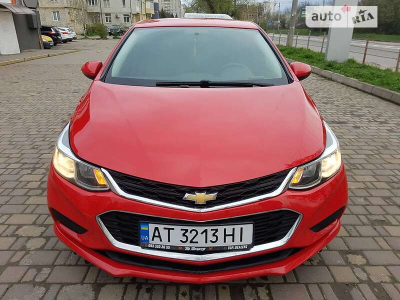 Седан Chevrolet Cruze 2016 в Івано-Франківську
