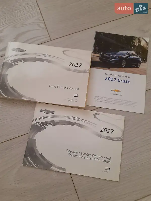 Седан Chevrolet Cruze 2017 в Киеве документ