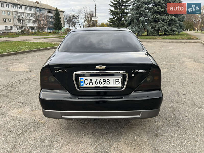 Седан Chevrolet Evanda 2005 в Драбіву фото 5 Седан Chevrolet Evanda 2005 в Драбіву