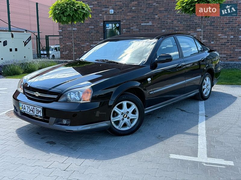 2006 Chevrolet Evanda, VIN KL1LF69ZE6B196787:plate — фото 1 (autoria)