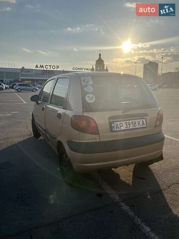 Хетчбек Chevrolet Matiz 2003 в Запоріжжі
