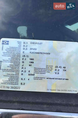 Хетчбек Chevrolet Spark EV 2014 в 