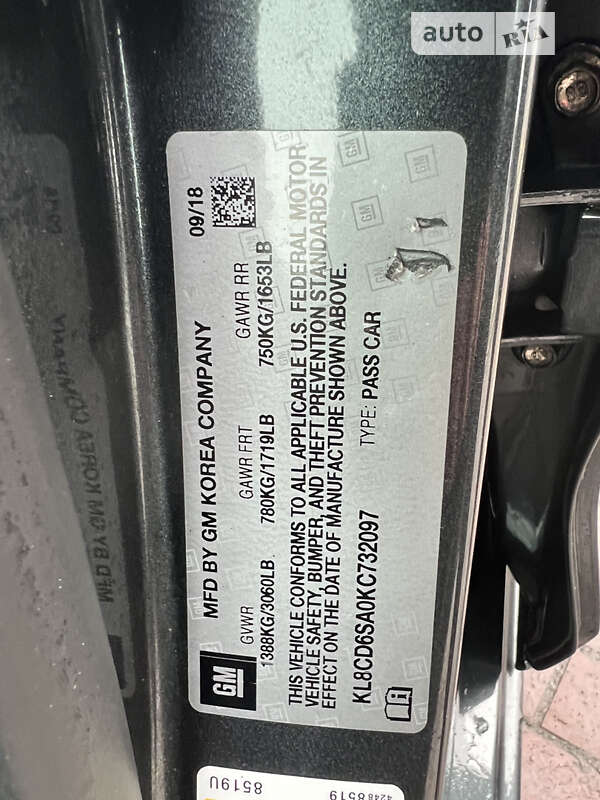Хэтчбек Chevrolet Spark 2018 в Днепре