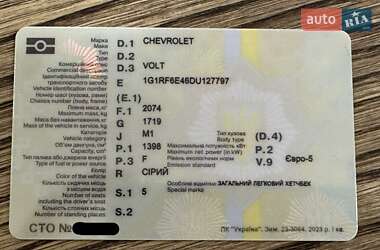 Хэтчбек Chevrolet Volt 2013 в 