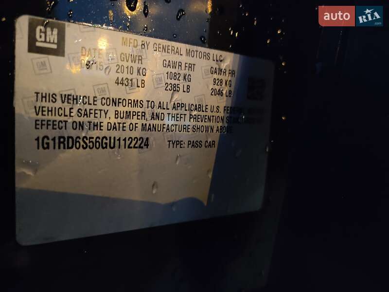 Хэтчбек Chevrolet Volt 2015 в Одессе