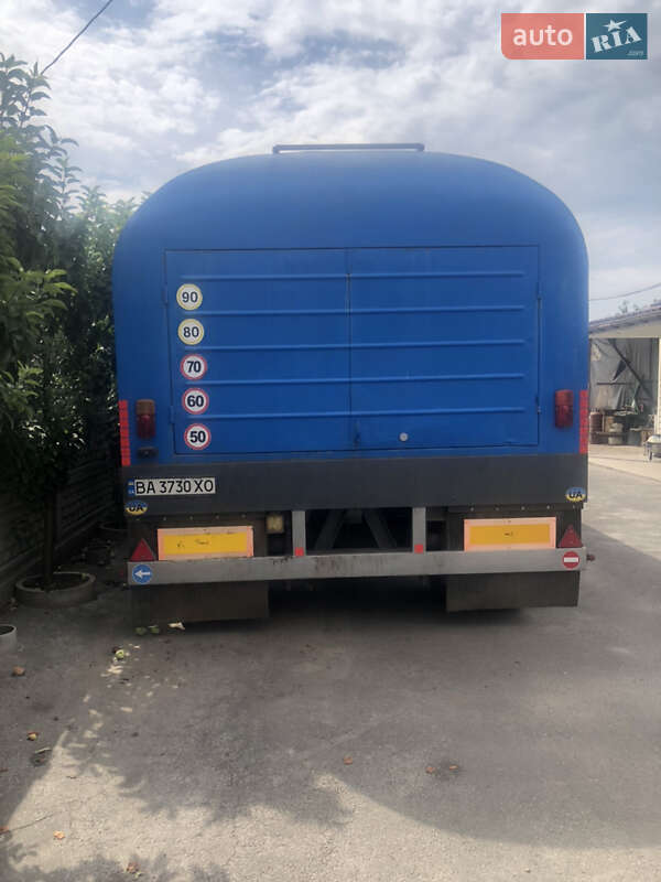 Цистерна напівпричіп ЧМЗАП 5524 1991 в Новоархангельську