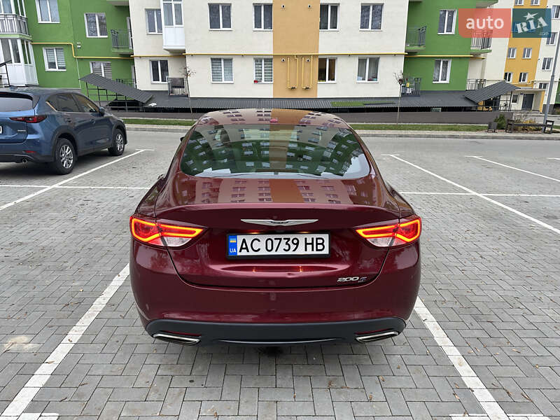 Седан Chrysler 200 2016 в Луцьку фото 12 Седан Chrysler 200 2016 в Луцьку