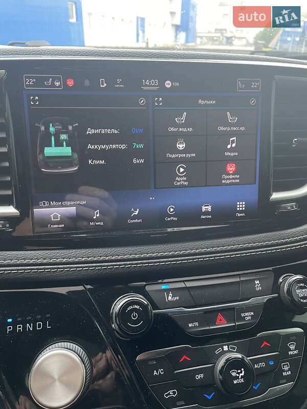 Мінівен Chrysler Pacifica 2023 в Ковелі