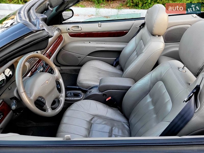 Кабриолет Chrysler Sebring 2001 в Днепре фото 35 Кабриолет Chrysler Sebring 2001 в Днепре