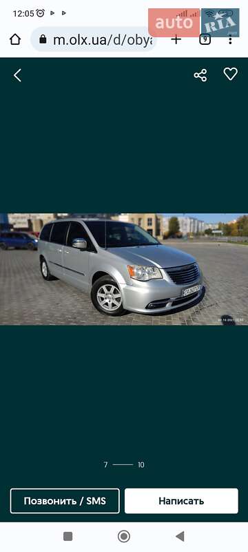 Минивэн Chrysler Town & Country 2011 в Черкассах
