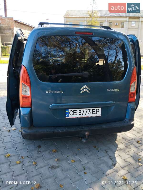 Мінівен Citroen Berlingo 2010 в Чернівцях фото 6 Мінівен Citroen Berlingo 2010 в Чернівцях