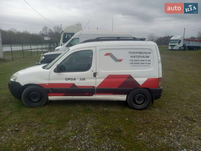 Грузовой фургон Citroen Berlingo 2006 в Черновцах фото 3 Грузовой фургон Citroen Berlingo 2006 в Черновцах
