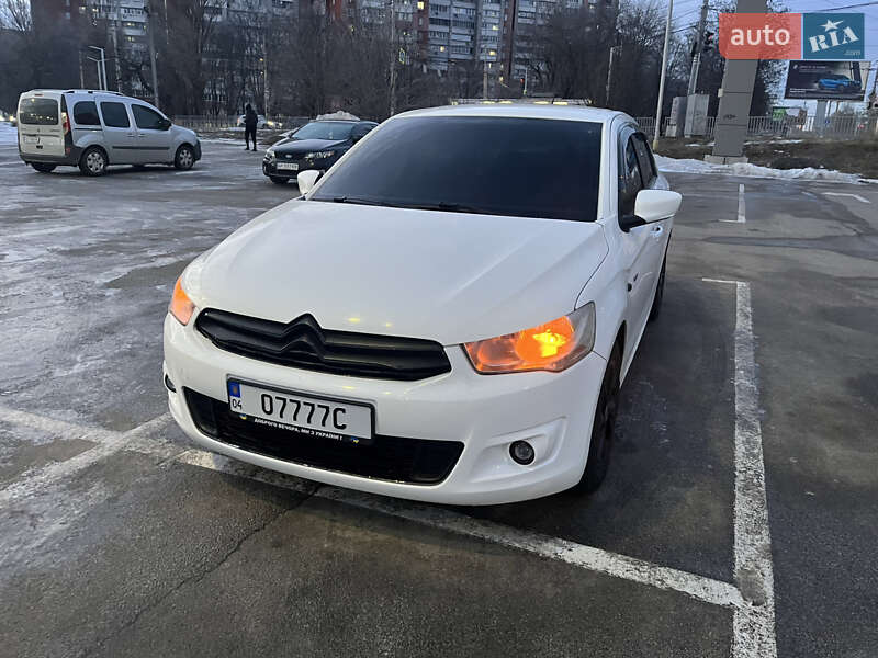2014 Citroen C-Elysee, VIN VF7DD9HJCEJ526299:plate — фото 1 (autoria)