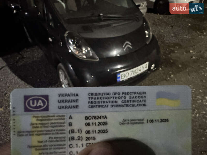 Хэтчбек Citroen C-Zero 2015 в Тернополе фото Хэтчбек Citroen C-Zero 2015 в Тернополе