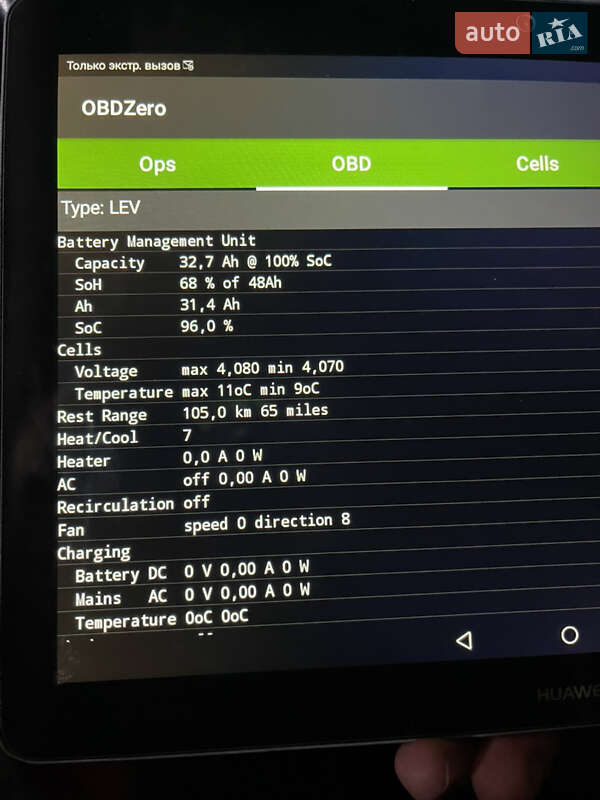 Хэтчбек Citroen C-Zero 2011 в Днепре