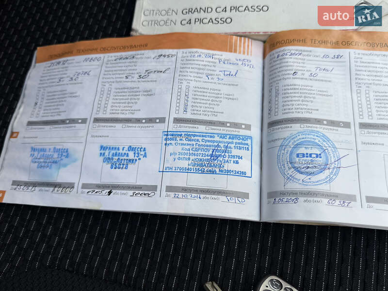 Мікровен Citroen C4 Picasso 2010 в Одесі