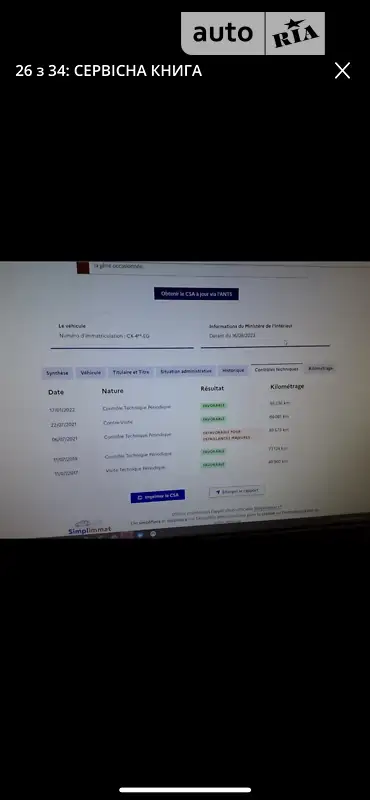 Хэтчбек Citroen DS5 2013 в Тернополе документ 4 фото Хэтчбек Citroen DS5 2013 в Тернополе документ