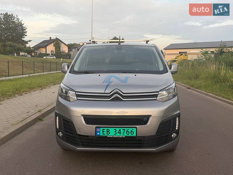 2021 Citroen E-Jumpy, VIN VF7V1ZKXZLZ076332:plate — фото 1 (autoria)