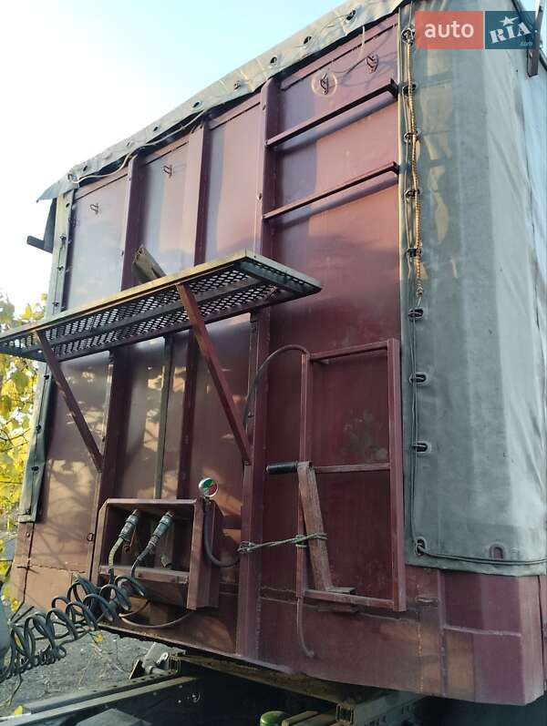 Зерновоз - напівпричіп Clauden SFT 3713M 1996 в Новій Басані