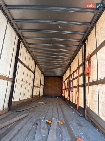 Тентований борт (штора) - напівпричіп Coder S3384D 2001 в Яворові