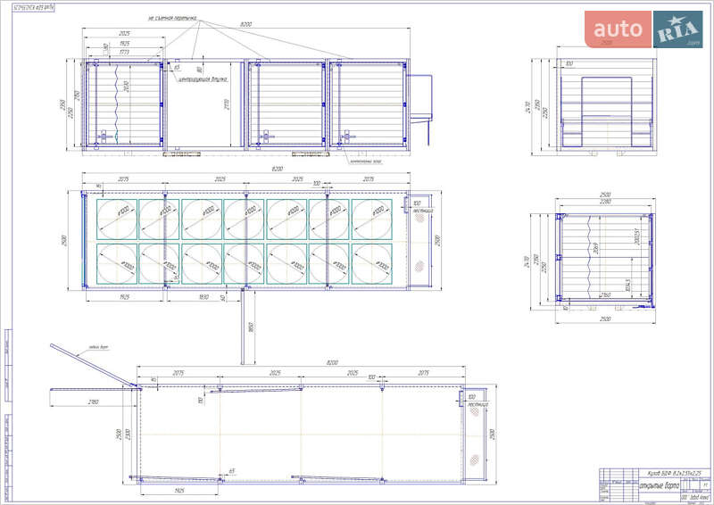 Зерновоз - полуприцеп Coder SAF 2002 в Одессе фото 8 Зерновоз - полуприцеп Coder SAF 2002 в Одессе