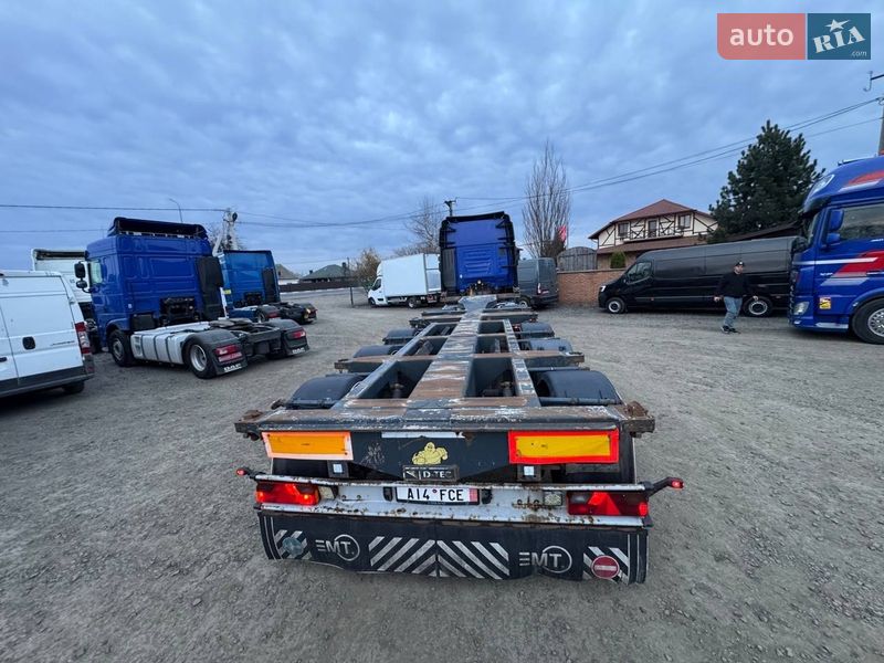 Контейнеровоз полуприцеп D-Tec FT-4303V 2008 в Ковеле