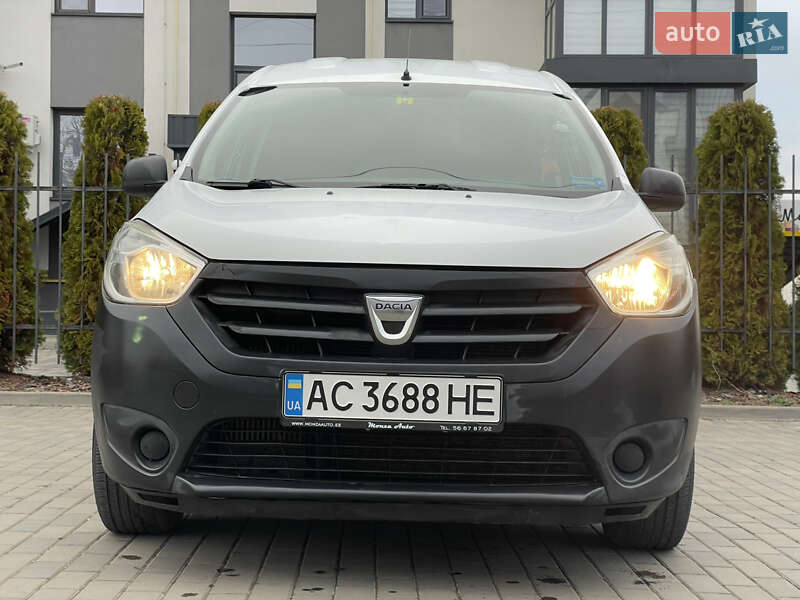 Вантажний фургон Dacia Dokker 2014 в Луцьку фото 5 Вантажний фургон Dacia Dokker 2014 в Луцьку