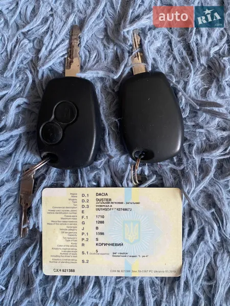 Внедорожник / Кроссовер Dacia Duster 2010 в Шепетовке документ