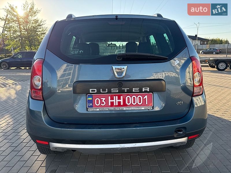 Внедорожник / Кроссовер Dacia Duster 2011 в Луцке