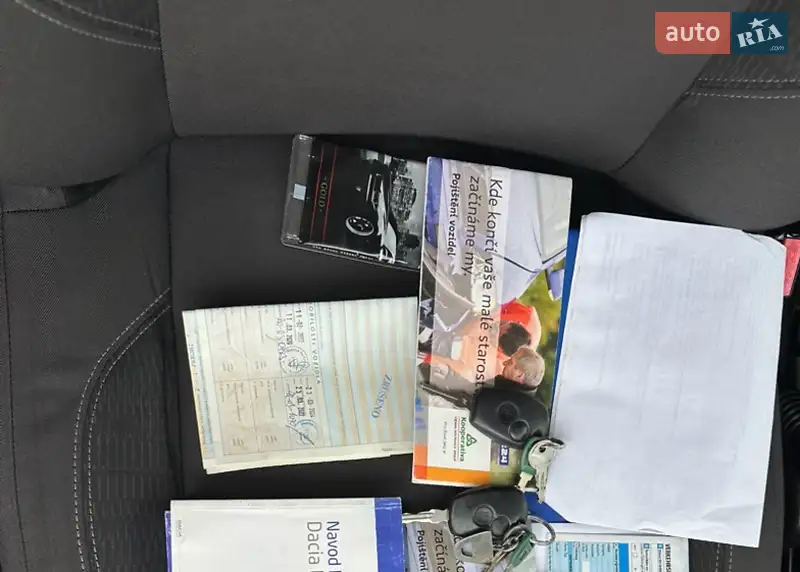 Мінівен Dacia Lodgy 2014 в Вінниці документ