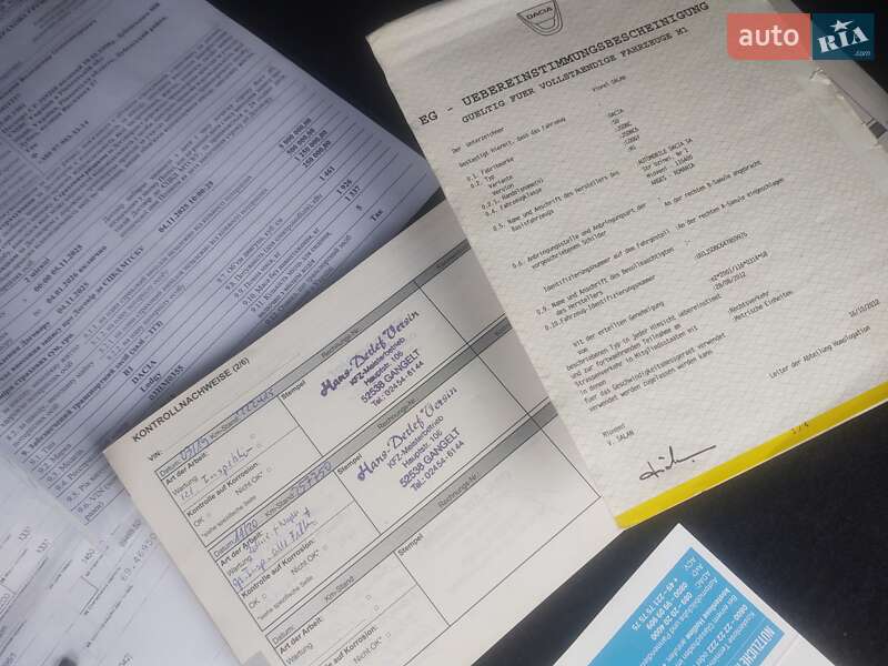 Минивэн Dacia Lodgy 2012 в Дубно