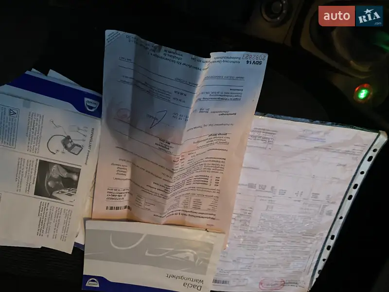 Универсал Dacia Logan MCV 2009 в Конотопе документ 2 фото Универсал Dacia Logan MCV 2009 в Конотопе документ