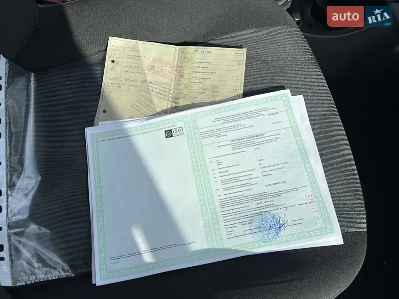 Универсал Dacia Logan MCV 2010 в Луцке документ