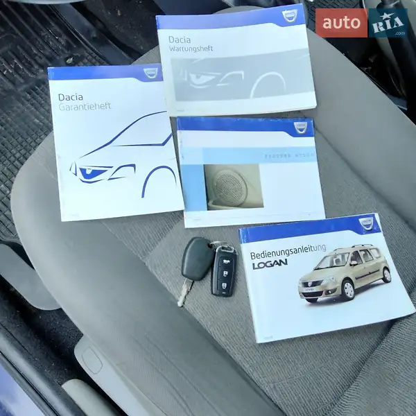 Седан Dacia Logan 2009 в Одессе документ