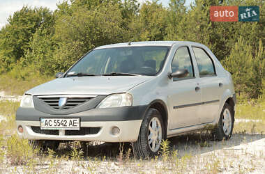 Седан Dacia Logan 2006 в Луцке