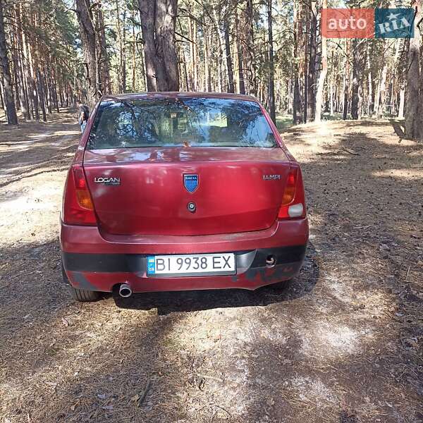 Седан Dacia Logan 2006 в Полтаві