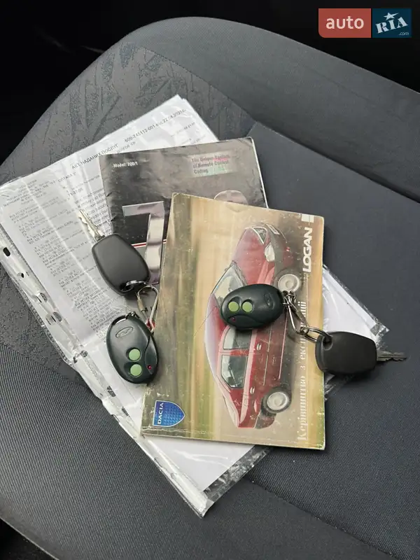 Седан Dacia Logan 2005 в Дніпрі документ