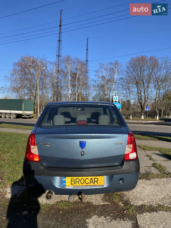 Седан Dacia Logan 2007 в Луцке