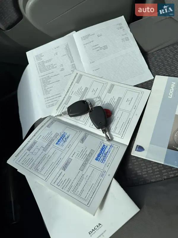 Седан Dacia Logan 2007 в Самборі документ 2 фото Седан Dacia Logan 2007 в Самборі документ