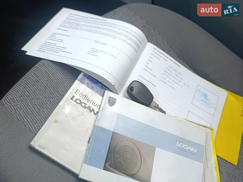 Седан Dacia Logan 2009 в Конотопе документ