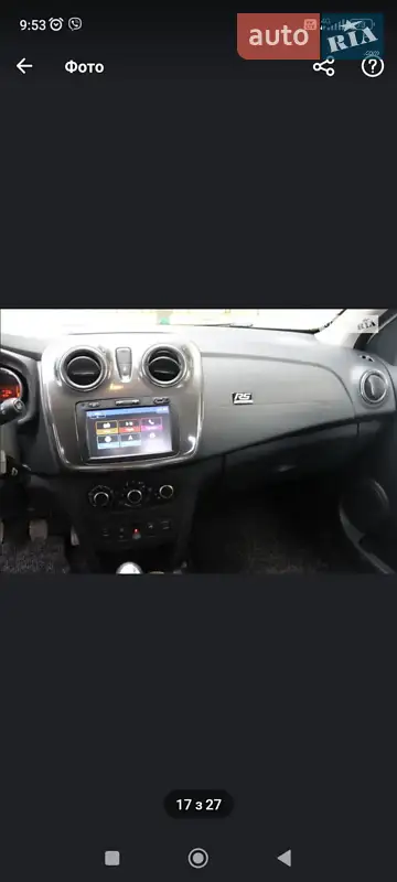Позашляховик / Кросовер Dacia Sandero StepWay 2018 в 