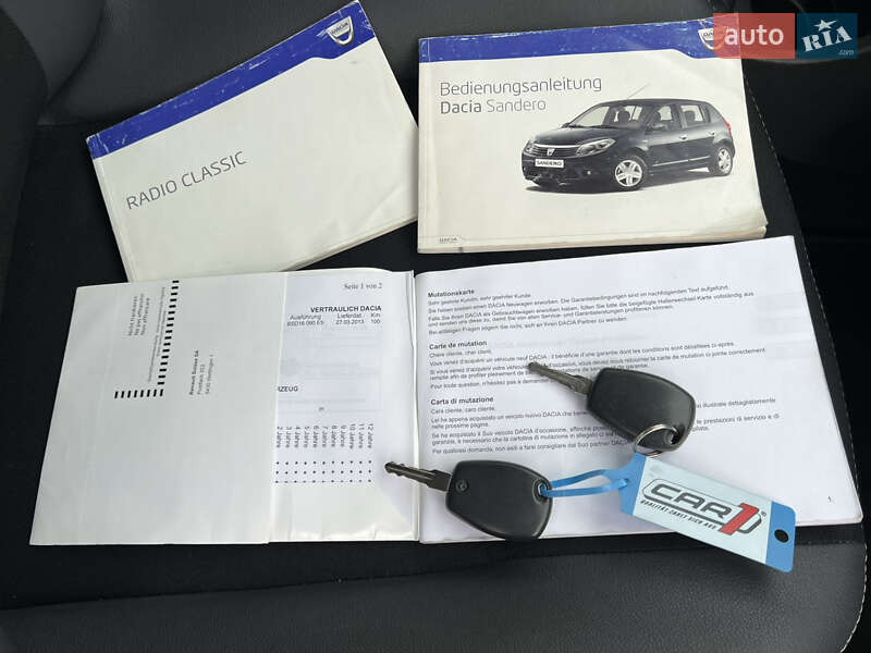 Позашляховик / Кросовер Dacia Sandero StepWay 2012 в Луцьку