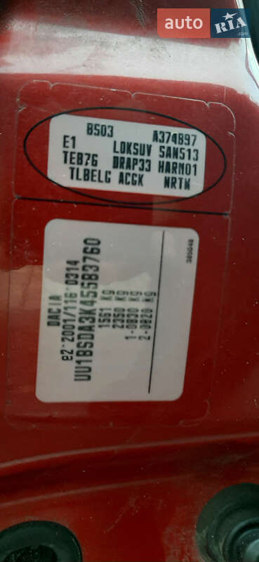 Позашляховик / Кросовер Dacia Sandero StepWay 2012 в Чернігові