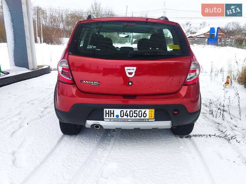 Внедорожник / Кроссовер Dacia Sandero StepWay 2010 в Бердичеве