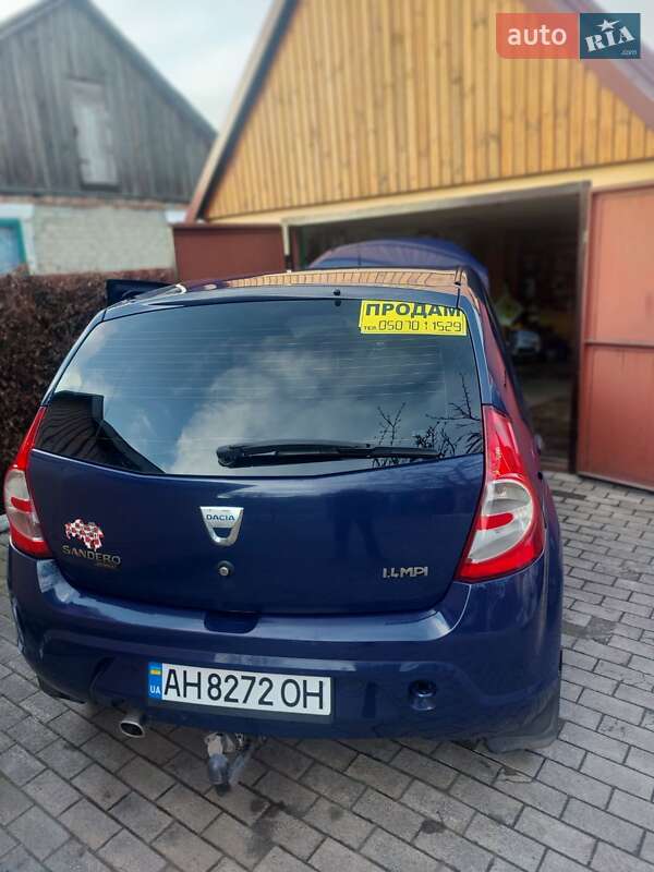 Хетчбек Dacia Sandero 2009 в Покровську