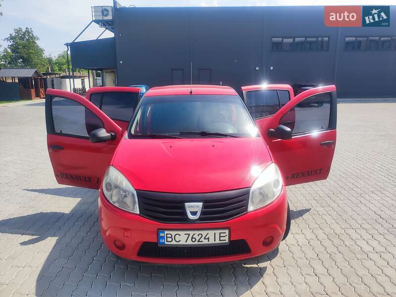 Хетчбек Dacia Sandero 2009 в Бориславі