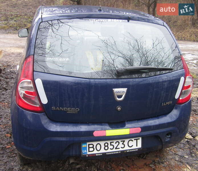 Хетчбек Dacia Sandero 2009 в Тернополі